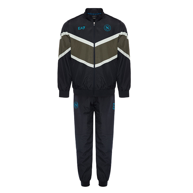 SSC Napoli Navy Blue Nylon Tracksuit 2024 2025