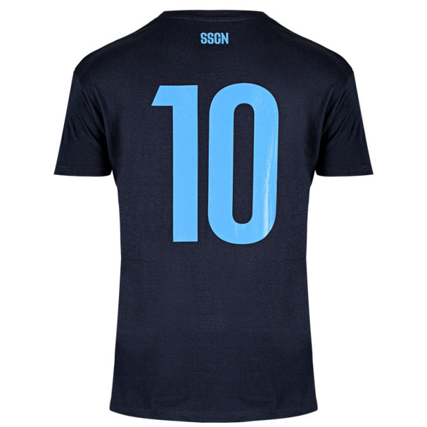 T-Shirt Life is Too Short Not to be Napoletano Blu