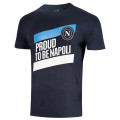 T-Shirt Proud to be Napoli Blu