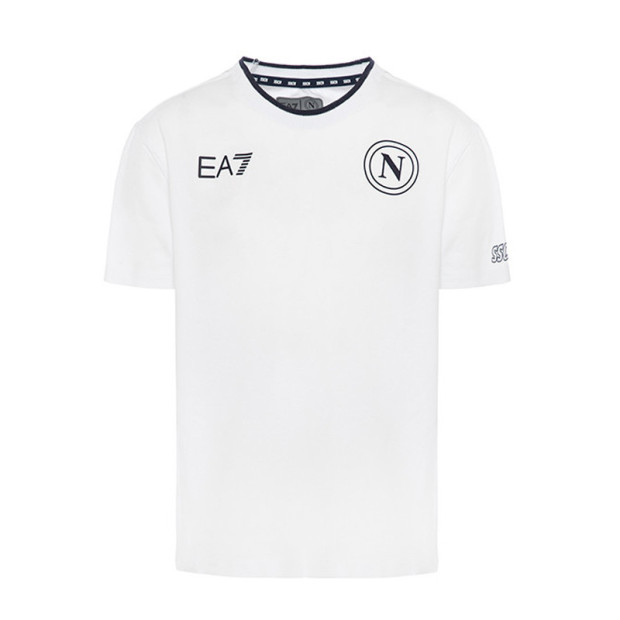 SSC Napoli White Representation T-Shirt for Kids 2023/2024