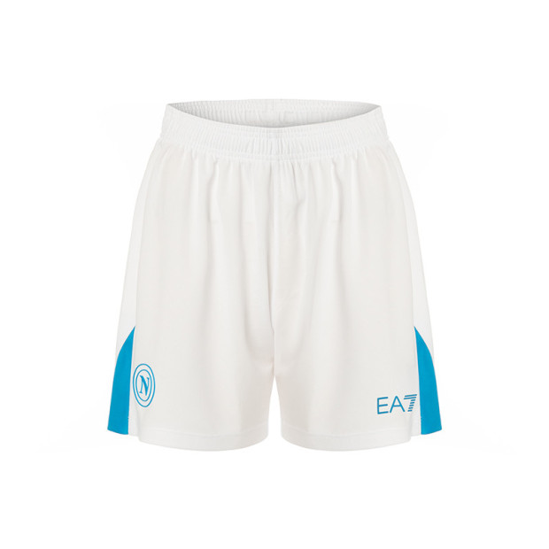SSC Napoli White/Sky Blue Shorts 2024/2025