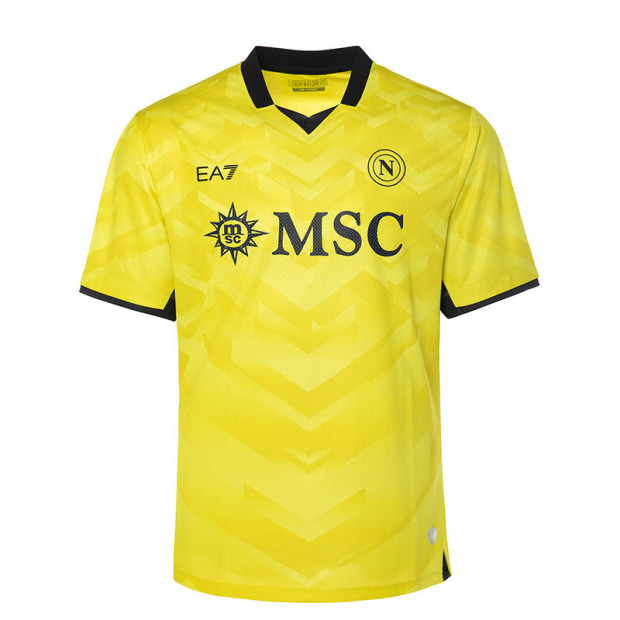 SSC Napoli Maglia Gara Portiere Gialla Junior 2024/2025
