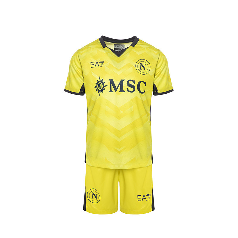 SSC Napoli Yellow Kit for Kids 2024/2025