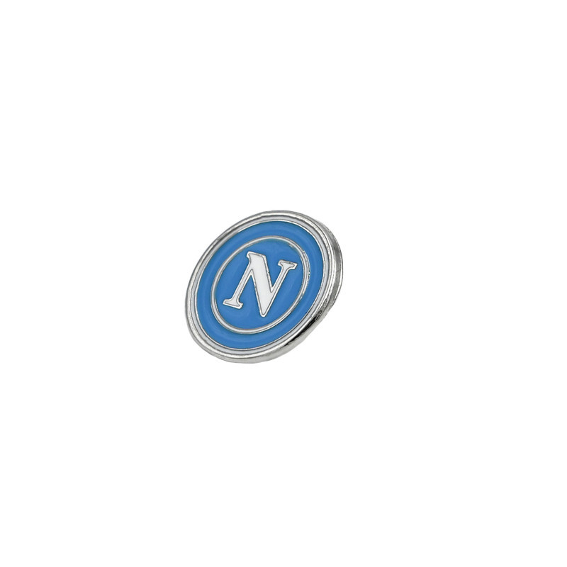 SSC Napoli Sky Blue Pin with White Logo