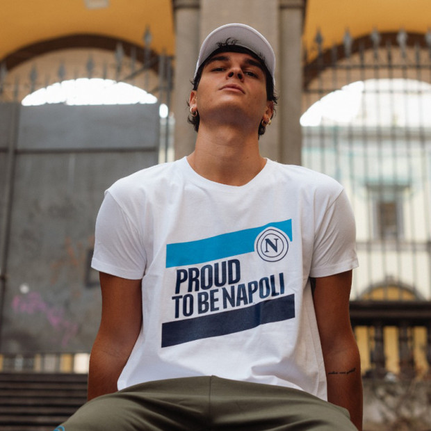 Proud to be Napoli White T-Shirt