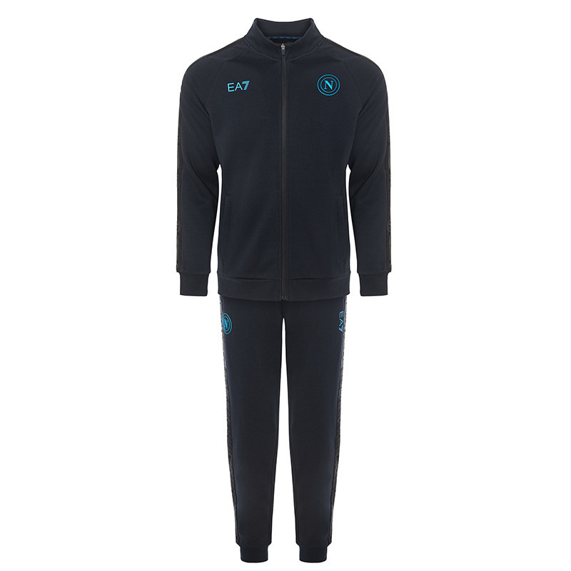 SSC Napoli Navy Blue Interlock Tracksuit 2024/2025