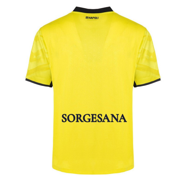 SSC Napoli Maglia Gara Portiere Gialla Junior 2024/2025