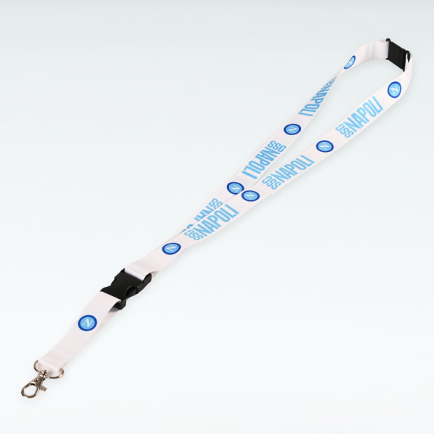 SSC Napoli Portapass Bianco