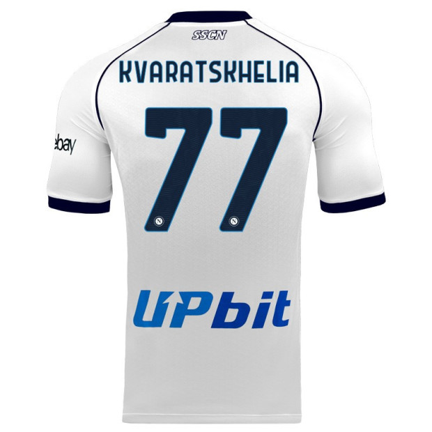 SSC Napoli Maglia Gara Away 2023/2024 Kvaratskhelia