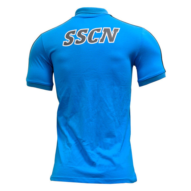 SSC Napoli Sky Blue Representation Euro Polo Shirt 2022/2023