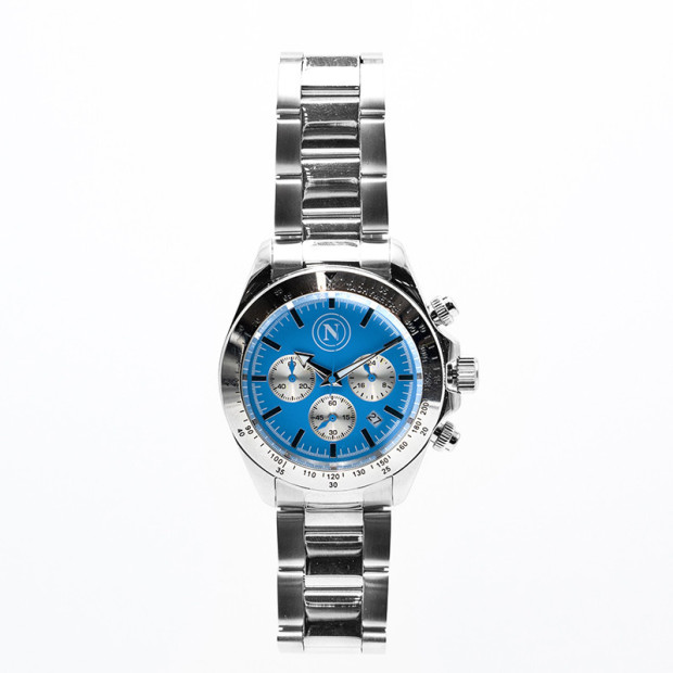 SSC Napoli Sky Blue Square Chrono
