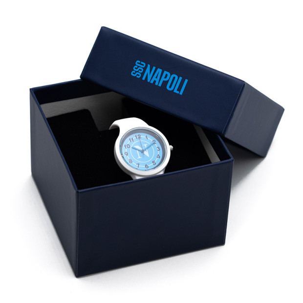 SSC Napoli Sky Blue Quadrant Watch for Kids