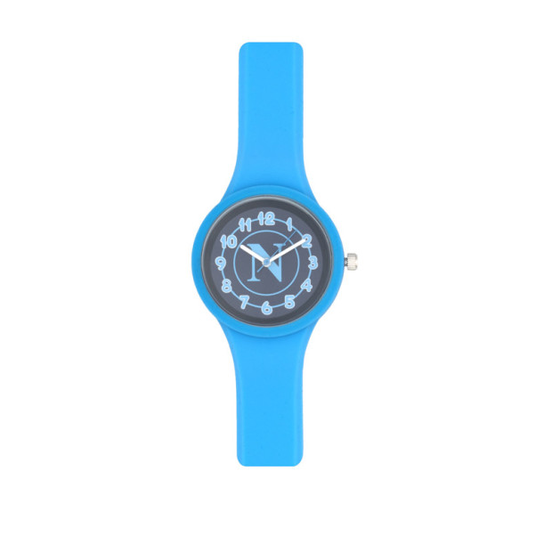 SSC Napoli Orologio Quadrante Blu Kid