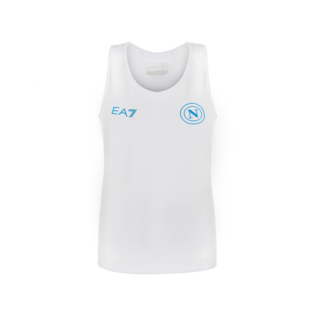 SSC Napoli Canotta Bianca Donna