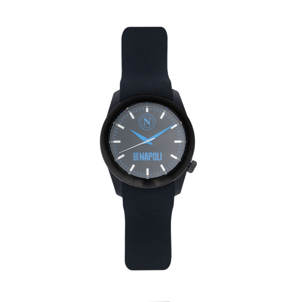 SSC Napoli Sport Black Quadrant Watch