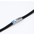 SSC Napoli Bracciale in Cuoio Logo e Writing