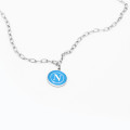 SSC Napoli Collana con Pendente Donna