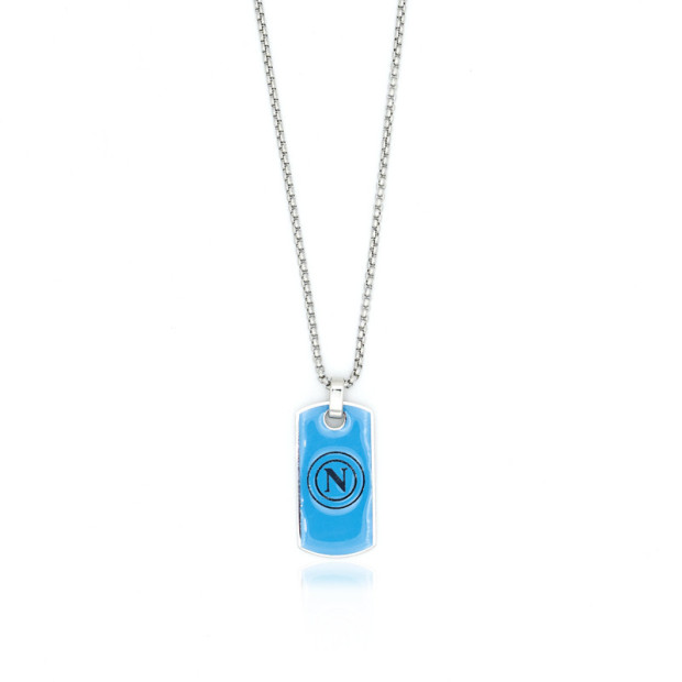 SSC Napoli Necklace with Tag Pendant