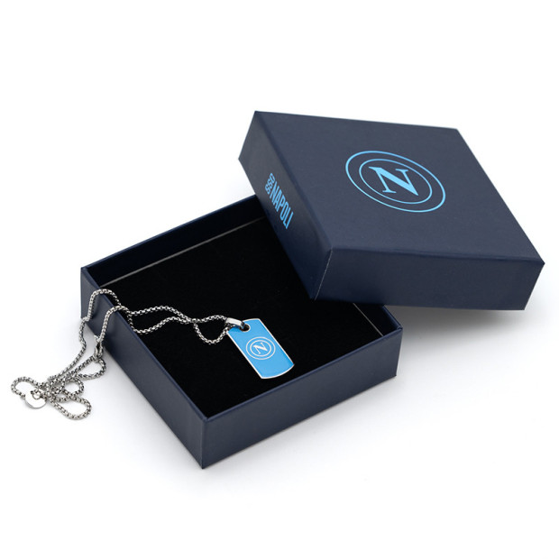 SSC Napoli Necklace with Tag Pendant