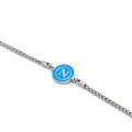 SSC Napoli Steel Round Bracelet