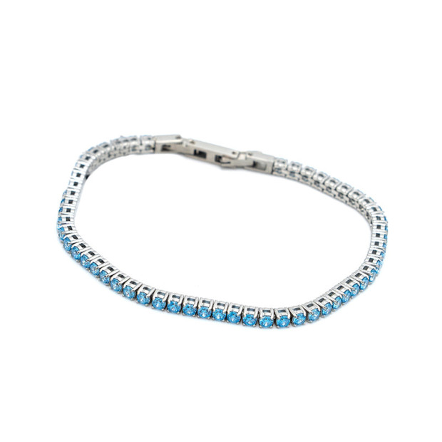 SSC Napoli Zirconia Bracelet