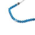 SSC Napoli Sky Blue Bracelet with Natural Stones