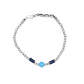 SSC Napoli Logo Steel Bracelet
