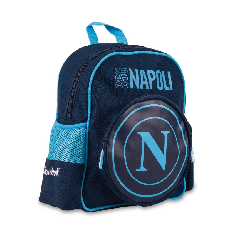 Zaino SSC Napoli Blu - Zaino Tascabile Con Porta Tablet, Capacità 19 Litri, Design Ufficiale - Foto 8