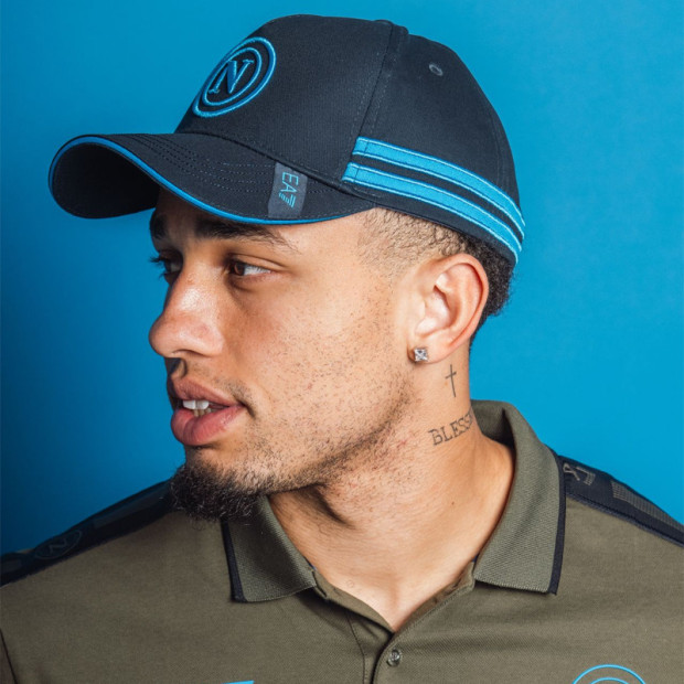 SSC Napoli Navy Blue/Sky Blue Cap