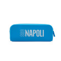 SSC Napoli Portapenne in Silicone Azzurro