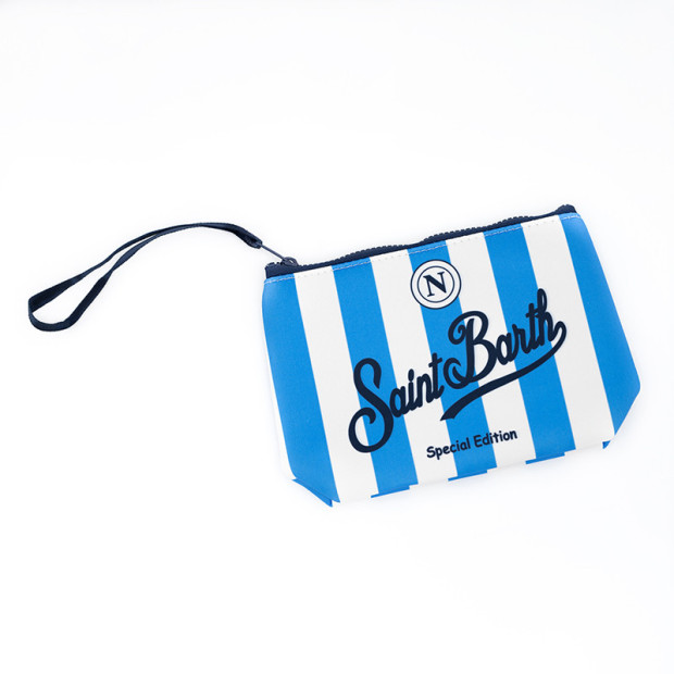 SSC Napoli White/Sky Blue Pochette