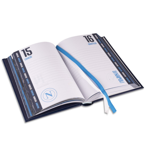 SSC Napoli Diario Scuola 2025/2026 Blu Navy