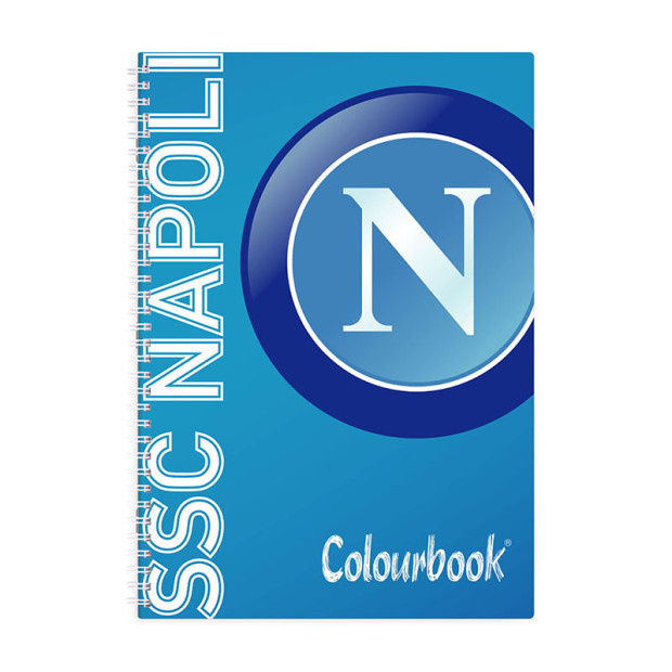 SSC Napoli Quaderno A4 5mm Winner Blue