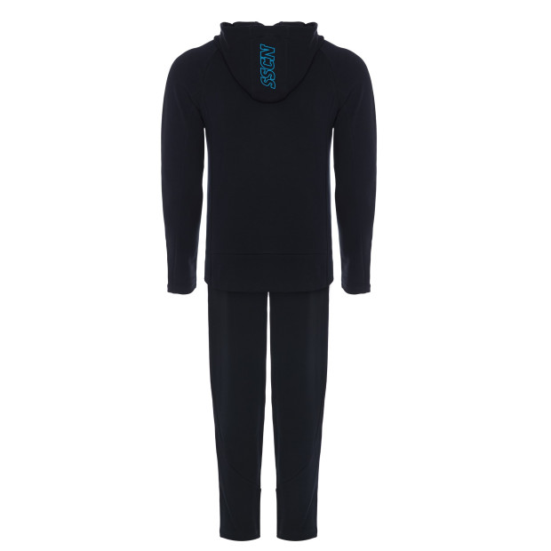 SSC Napoli Navy Blue Interlock Tracksuit with Cap 2023/2024