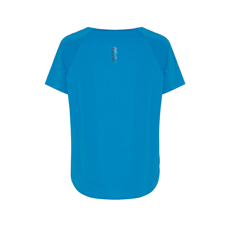 SSC Napoli T Shirt Donna Azzurra