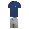 SSC Napoli Completo T-Shirt e Shorts Blu