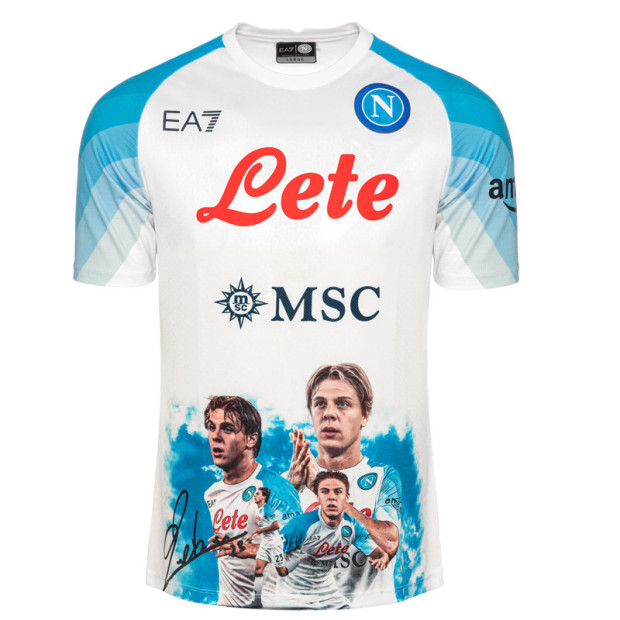 SSC Napoli Face Game Zerbin Match Shirt 2022/2023